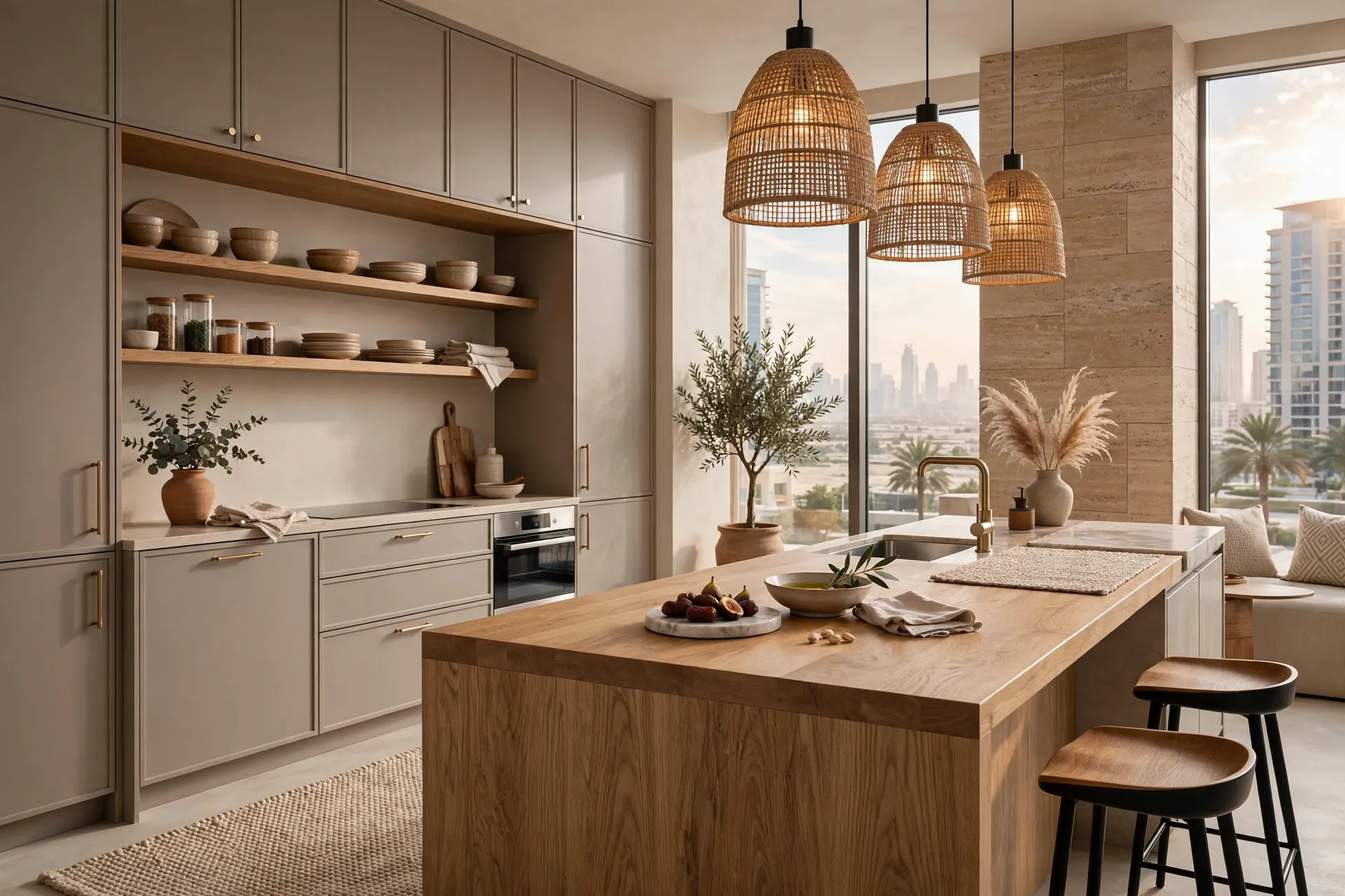 Milk White + Travertine Trend 2026
