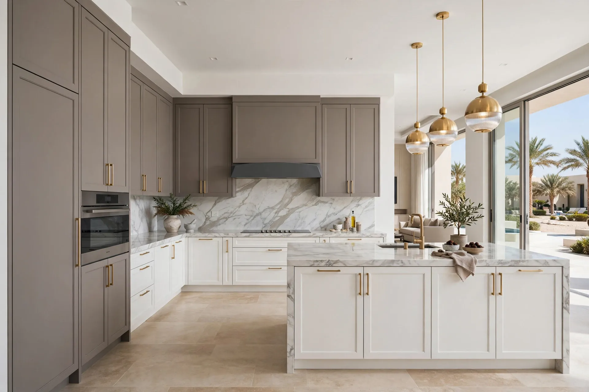 Warm Greige Mix + Milk White + Oak Bonus
