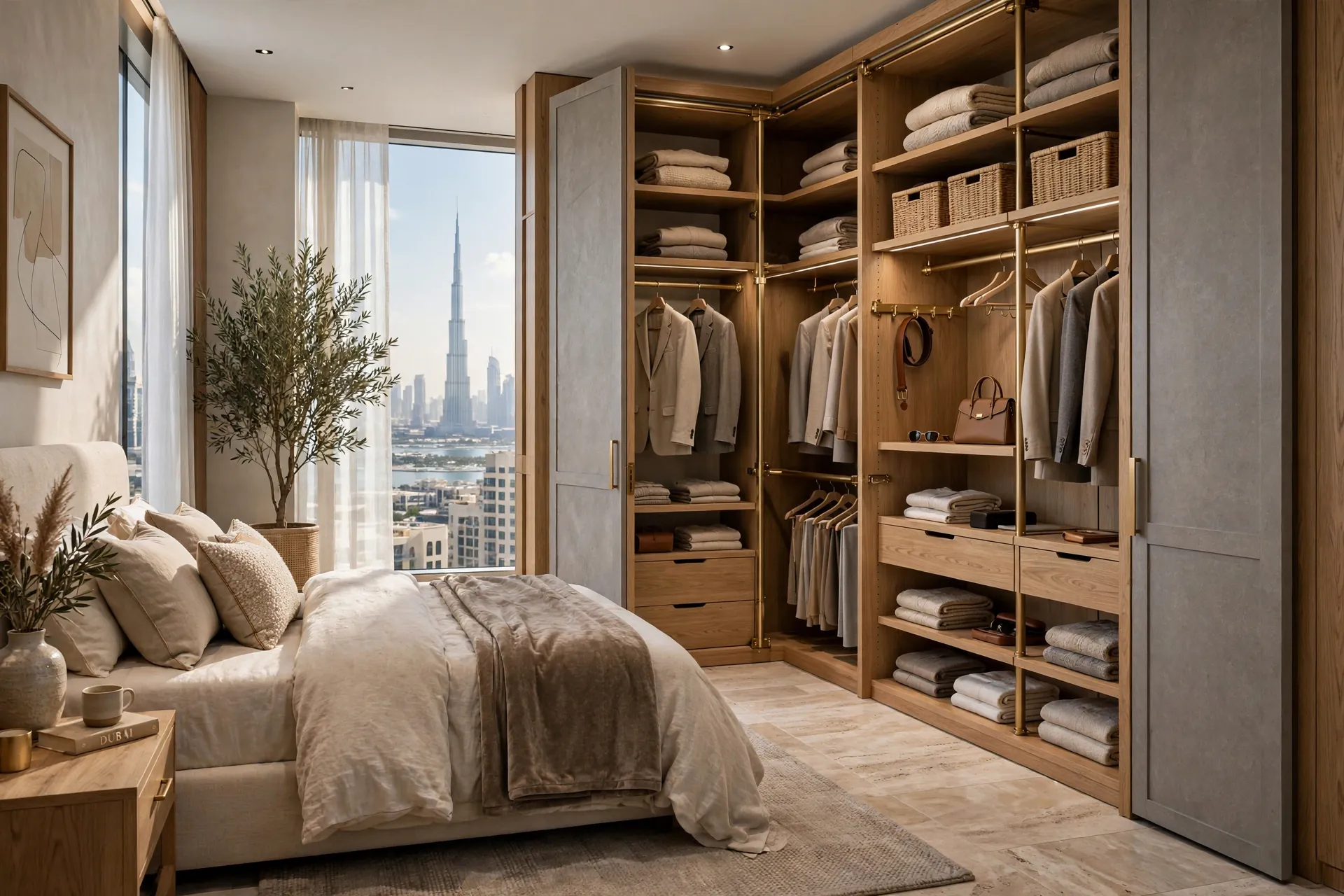 Dubai Walk-In Wardrobe