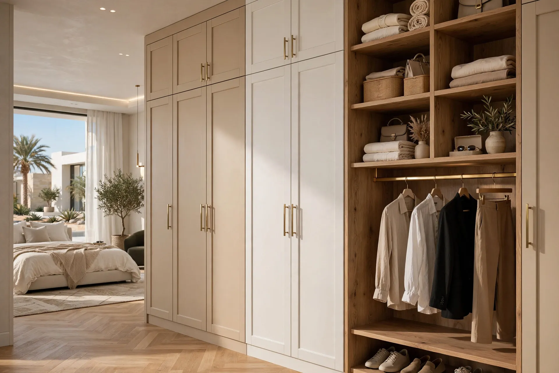 Luxury Walk-In Wardrobe
