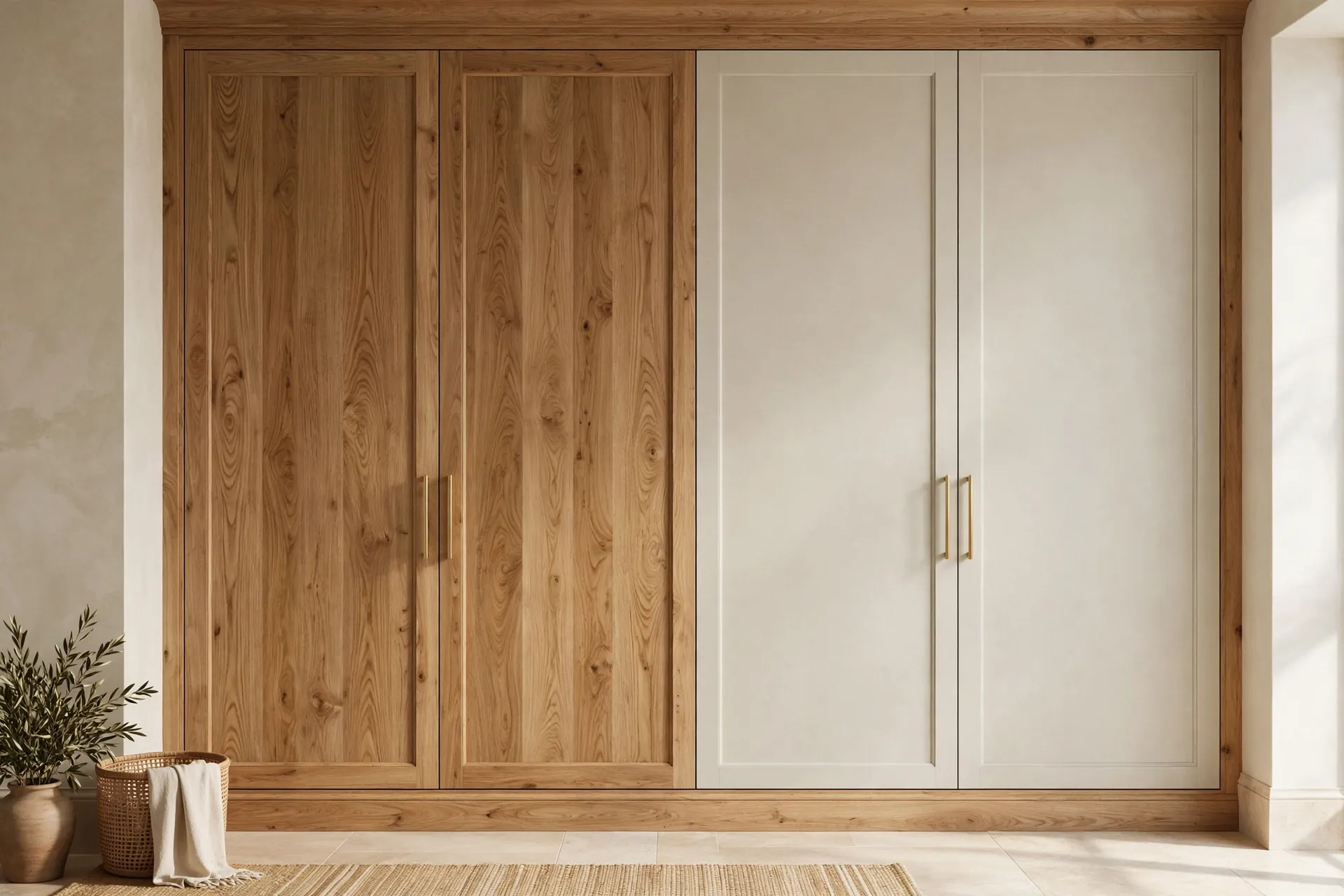 Oak & Sand Wardrobe