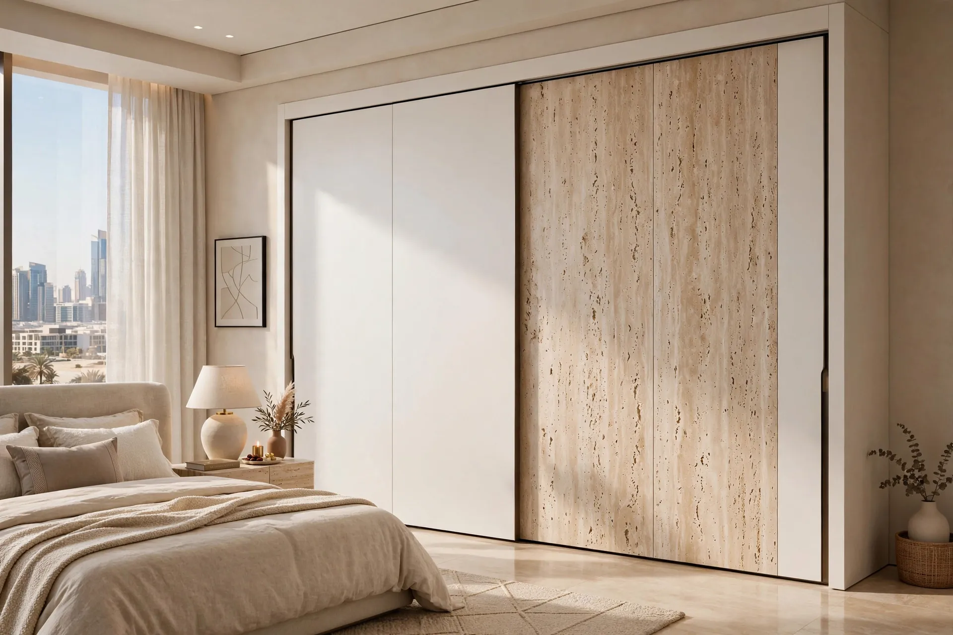 UAE Master Bedroom Wardrobe
